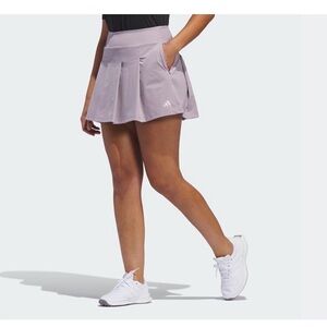Adidas Lavender Pleated Skort